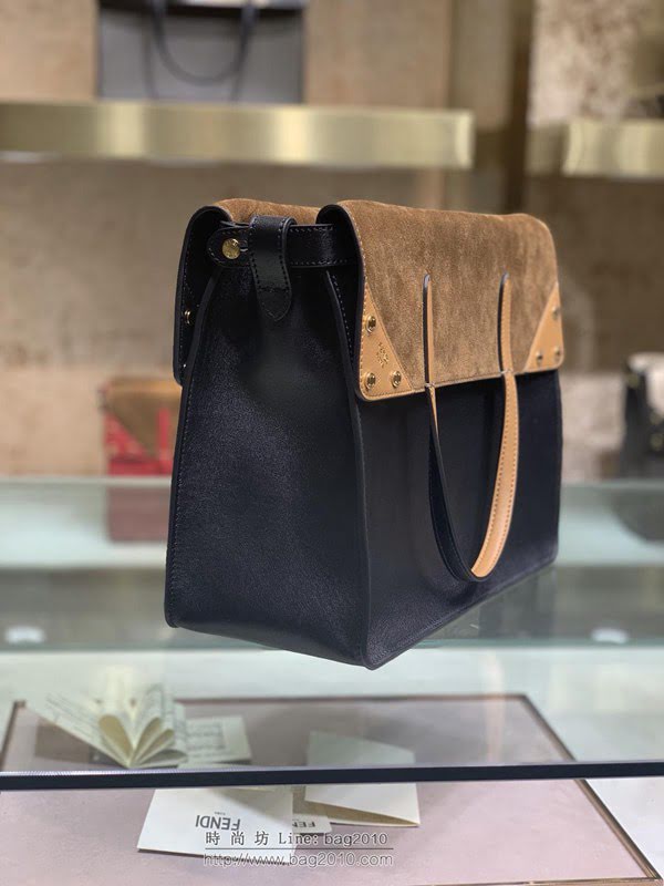 FENDI女包 FENDI FLIP手袋  大號 芬迪手提包 肩背斜挎女包  fdz2218